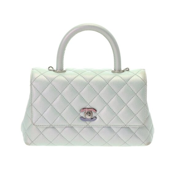 CHANEL Metallic blue A92990 bag - Picture 1 of 12